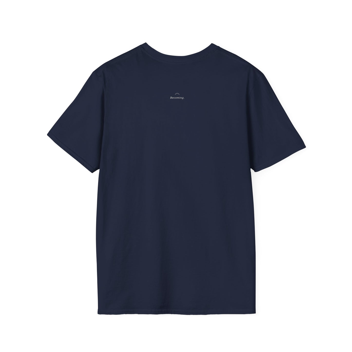 T-Shirt — "Your Past Is a Mentor" Minimalist Inspirational Tee